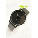 Chic Couple Leather Band Creative Watch