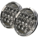 7 Inch 75W LED Headlight for Jeep Wrangler Hi/Lo Beam with DRL Projection Headlights Cree LED Pack of 2