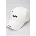 Letter Printed Cool Fashion Baseball Cap for Couple