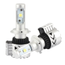 Car Dual Beam LED Headlight Bulbs H7 72W 12000LM 6500K XHP50 CREE LED Pack of 2