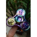 New Colorful Cents Printed Playing Toy Alloy Fidget Spinners