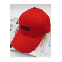 Fashion Adjustable Embroidery NONE Letter Pattern Outdoor Baseball Cap