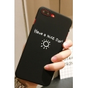 New Stylish Letter Printed Unisex Mobile Phone Case for iPhone