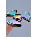 New Design Colorful Flying Axe Playing Alloy Fidget Spinners