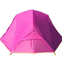 Double Layer Ultralight 2-Person Backpacking Waterproof 4-Season Dome Tent, Pink