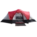 Instant Quick Pitch Tent for 5~8 Person, 3- Season Large Camping Tent with Two Bedrooms and One Living Room