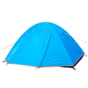 2 Door 3-Season Backpacking Water-Proof 2-Person Dome Tent, Blue