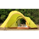 Double Layer Anti-UV 2-Person Backpacking 3-Season Dome Tent, Yellow