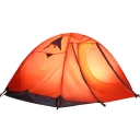 Outdoors Camping Tent Two Person 3-Season Anti-UV Dome Tent with Carry Bag in Red