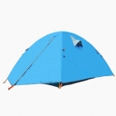 2-Person Moth-Proof Blue Backpacking 3-Season Dome Tent