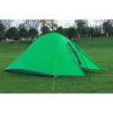 UAM Ultralight 20D Silicone Fabric Layer 2-Person 3-Season Dome Tent, Green