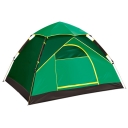 2-Person Instant Quick Pitch Camping Tent 3-Season Dome Tent with Carry Bag, Green