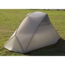 High Quality Double Layer Silicone 4-Season 2-Person Geodesic Camping Tent