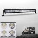 3C 32 Inch Off Road LED Light Bar CREE LED 180W 30 Degree Spot 60 Degree Flood Combo Beam Car Light For Off Road 4WD Jeep Truck ATV SUV Boat