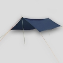 10-ft x 13-ft Sunshade Camping Tent 1-2 Persons 3 Season Tarp Shelter Waterproof  Lightweight Blue