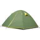 Ultralight 3-Person Double Layer Water Resistant Backpacking 3-Season Dome Tent, Army Green