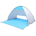 Pop Up Tent 2 Persons 3 Season Sunshade Shelter Silver Coating UV Protection