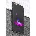 Moon Deer Painted Fashion Hard Polish iPhone Case