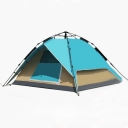 Instant Dome Tent, 3-Person 3-Season Family Camping Cabin with Double Layer Pop up Tent