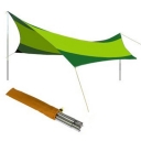18-ft x 18-ft 2-3 Persons 3 Season Camping Tent Tarp Shelter Lightweight Waterproof Rain Fly Tent, Green