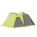 4-Person 3-Season Instant Quick-pitch Tent for Camping, Hiking, Beach and Fishing