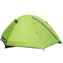 Ultralight Anti-UV Double Layer 2-Person 3-Season Backpack Dome Tent, Green