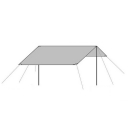 7-ft x 6-ft Camping Tent 1-2 Perons 3 Season Tarp Shelter Rip-Stop Tent Green Coating, 0.32kg