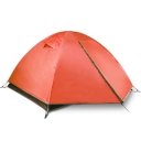 Red 1-Person Backpacking 3-Season Dome Tent (6x3 Feet)