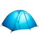 Ultralight 2-Person Zippered Door Water-Proof Camping 3-Season Backpacking Dome Tent, Blue