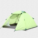 2-Person Easy Set-up 3-Season Sundome Tent with Carry Bag (Green）
