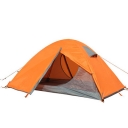 2-Person Moth-Proof Orange Backpacking 3-Season Dome Tent