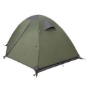 Water-Proof Green Backpacking 2-Person 3-Season Sundome Tent (6x6 Feet)