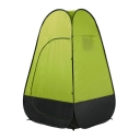 Pop Up Tent Shower Tent Portable Private Outdoor Toilet Tent Green Coating, 75 Inches High