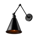 Industrial Swing Arm Wall Sconce, 7