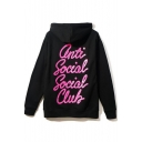New Collection Chic Letter Pattern Long Sleeve Unisex Hoodie