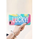New Fashion Colorful Letter Printed Mobile Phone Case for iPhone