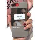 Stylish Letter Character Girl Printed iPhone Case