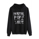New Fashion Simple Letter Print Long Sleeve Hoodie