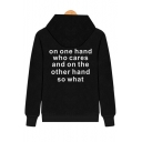 New Stylish Letter Print Long Sleeve Casual Hoodie for Couple