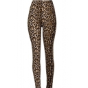 Wild Animal Leopard Panther Pattern Slim-Fit Fashionable Women's Leggings
