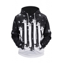 Fashion 3D Funny Print Long Sleeve Pocket Hoodie for Couple