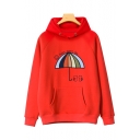 Spring's New Arrival Umbrella Letter Printed Long Sleeve Hoodie