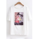 OFF LIMIT Character Printed Round Neck Half Sleeve Tee