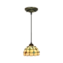 Multi-Colored Jewel Theme Loft Hanging Lamp, 8