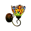 Dragonfly Pattern Shade Up Lighting Vintage Style 6