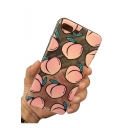 Cute Peach Printed iPhone Mobile Phone Case
