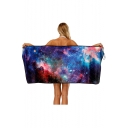 Stylish Galaxy Printed Beach Bath Towel