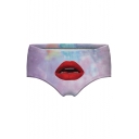 3D Sexy Lip Printed Women's Underwear Panty
