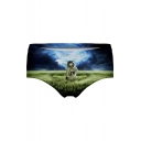 Astronaut Field Printed Women's Underwear Panty