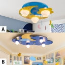 Modern Kids Children Baby Room LED Flush Mount Lighting (2 options available)